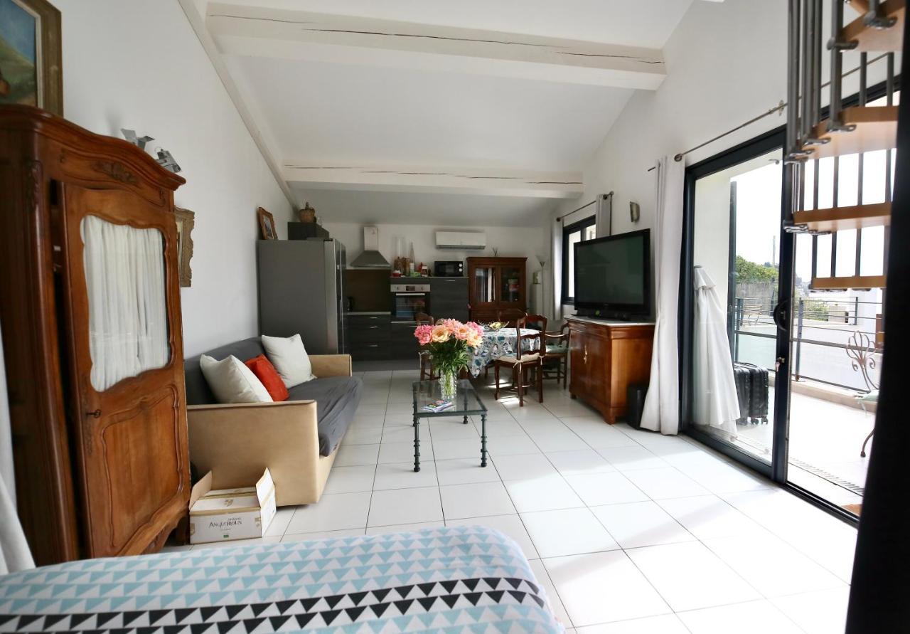 Duplex Vue Mer Plage De Saint-Clair Le Lavandou Exteriér fotografie