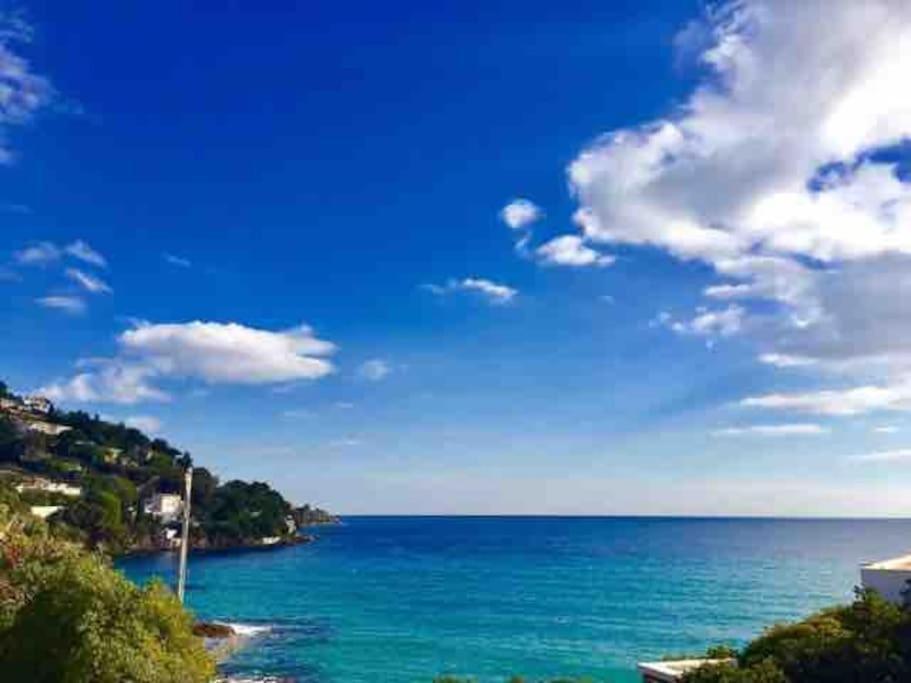 Duplex Vue Mer Plage De Saint-Clair Le Lavandou Exteriér fotografie