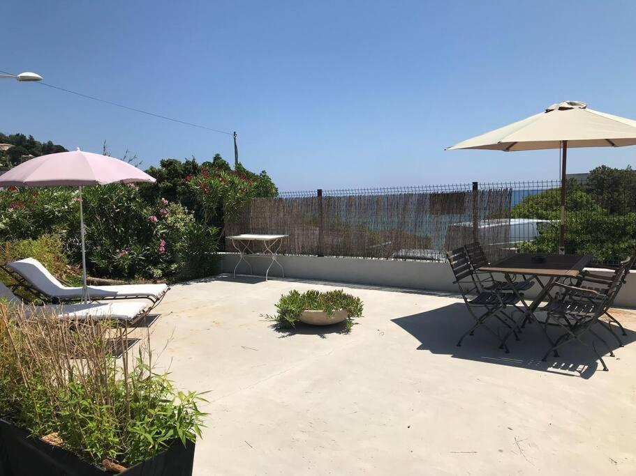 Duplex Vue Mer Plage De Saint-Clair Le Lavandou Exteriér fotografie