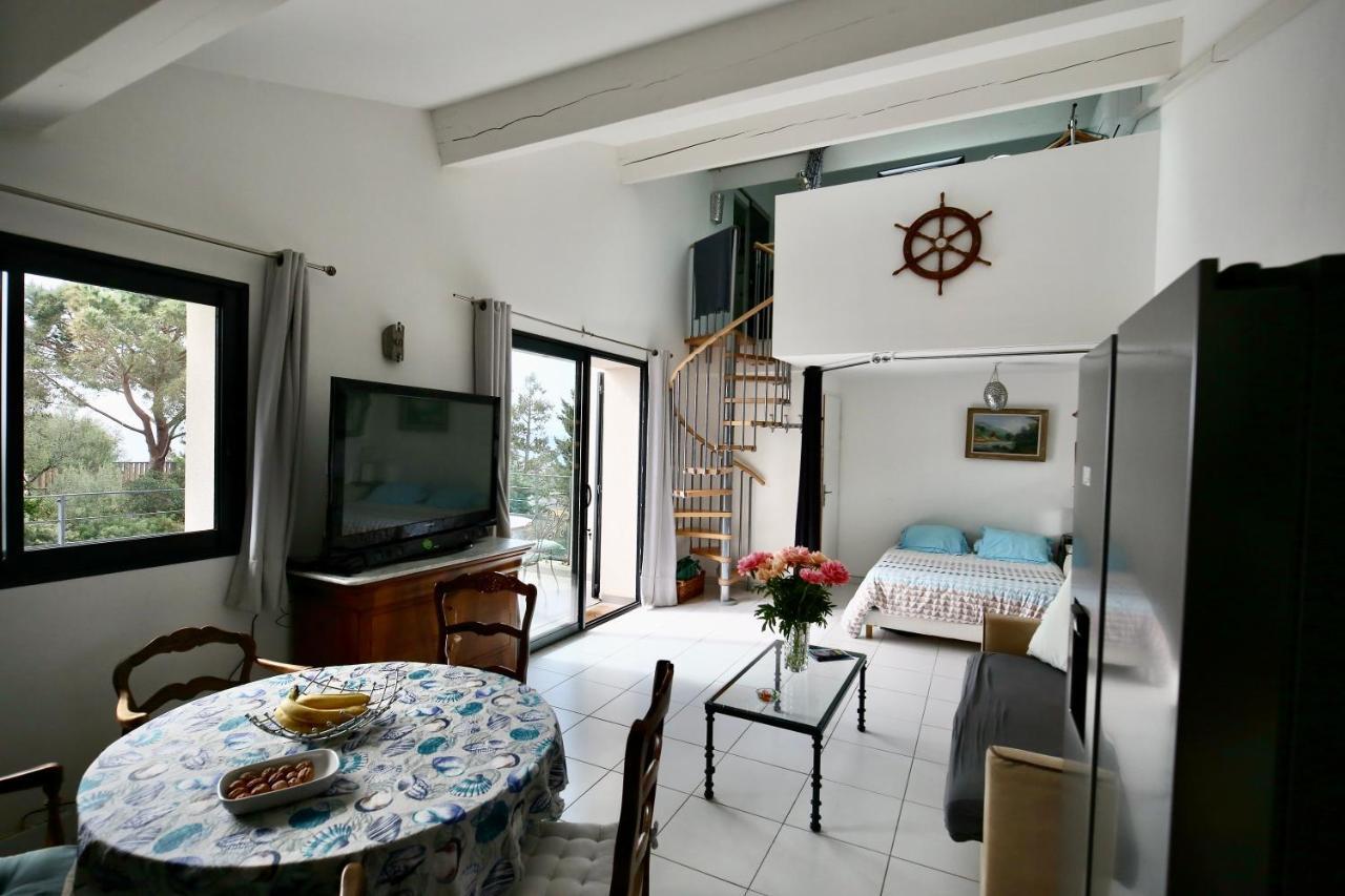 Duplex Vue Mer Plage De Saint-Clair Le Lavandou Exteriér fotografie